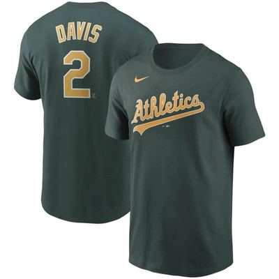 Nike Green Oakland Athletics Name & Number T-shirt