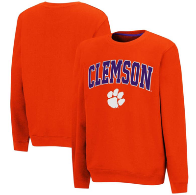 Colosseum Kids' Youth  Orange Clemson Tigers Campus Pullover Sweatshirt