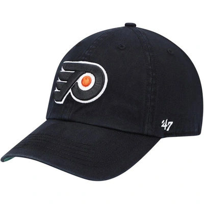 47 ' Black Philadelphia Flyers Team Franchise Fitted Hat
