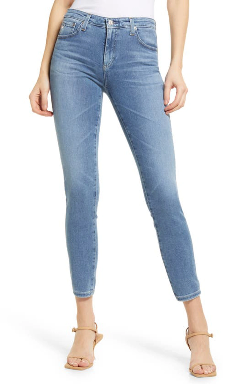 Ag Prima Skinny Cigarette Ankle Jeans In West Hills ModeSens
