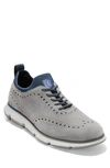 Cole Haan 4.zerogrand Wingtip Oxford In Oyster Mushroom/ Sleet