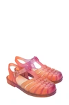 Melissa Possession Sandal In Clear/ Pink/ Orange