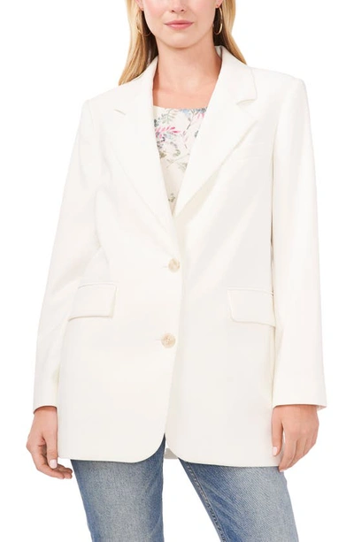 Vince Camuto Notch Collar Blazer In New Ivory