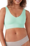 True & Co. True Body V-neck Bralette In Sierra Mint