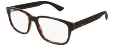 Gucci Gg0011o-30000958011 Square/rectangle Eyeglasses In Clear