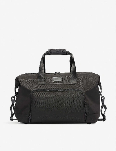 Tumi Double Expansion Travel Satchel In Black