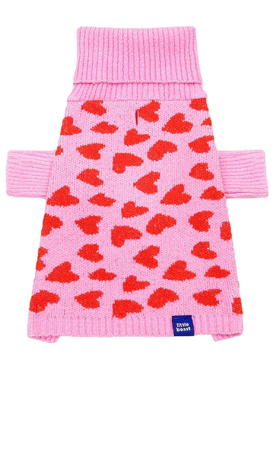 Little Beast The Love Sweater In Pink