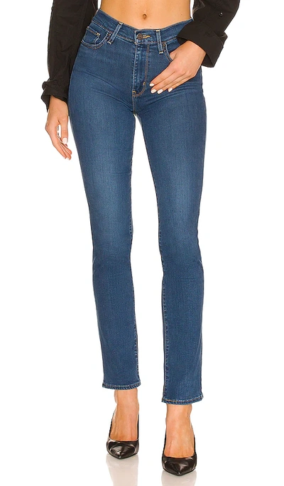 Levi's 724 High Rise Straight In Blue