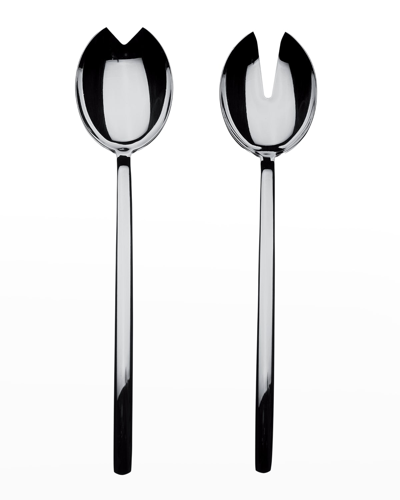 Mepra Due 2-piece Salad Server Set In Stainless Steel