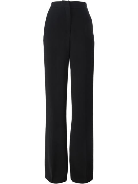 Msgm High Waisted Straight Trousers | ModeSens