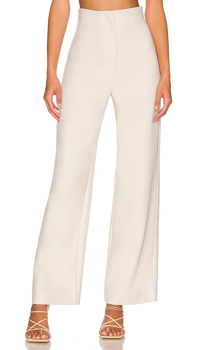 Bardot Anna High-waist Pants In Beige