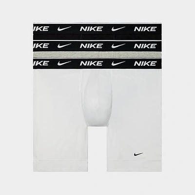 Nike Men's Dri-fit Essential Cotton Stretch Boxer Briefs (3-pack) In Multi-color