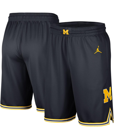 Jordan Men's  Navy Michigan Wolverines Replica Performance Shorts