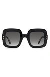 Isabel Marant 49mm Square Sunglasses In Black