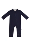 Kyte Baby Babies' Zip-up Romper In Navy