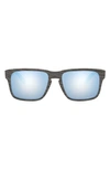 Oakley Holbrook™ 53mm Prizm™ Polarized Rectangular Sunglasses In Brown Grad