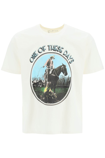 One Of These Days Trail Ends T-shirt In White