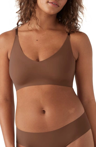 True & Co. True Body Boost Convertible Bralette In Chestnut