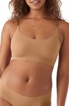 True & Co. True Body Boost Scoop Neck Bralette In Bronzed