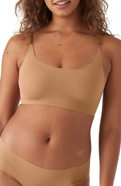 True & Co. True Body Boost Scoop Neck Bralette In Bronzed