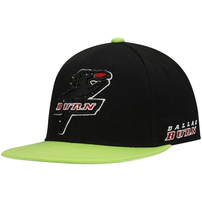 Mitchell & Ness Men's Black Fc Dallas Historic Logo Since '96 Two-tone Snapback Hat