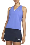 Nike Court Victory Dri-fit Tennis Tank In Sapphire,white