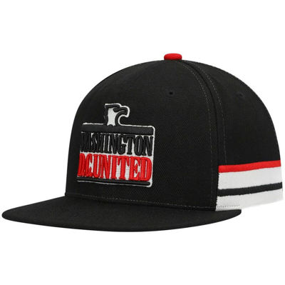 Mitchell & Ness Men's Black D.c. United Historic Logo Since '96 Jersey Hook Snapback Hat