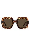 Isabel Marant 49mm Square Sunglasses In Havana/brown