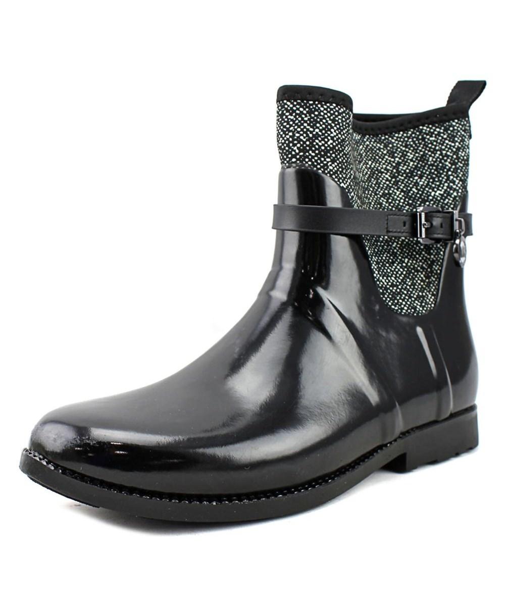 michael kors short rain boots