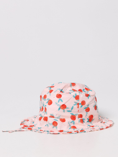 Carrèment Beau Pink Floral Sun Hat