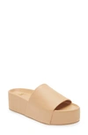 Beek Platform Slide Sandal In Beach