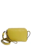 Proenza Schouler White Label Watts Leather Camera Bag In Chartreuse