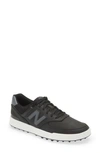 New Balance 574 Greens Waterproof Golf Shoe In True Black