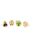 Girls Crew Star Wars™ The Empire Stud Earring Set In Gold