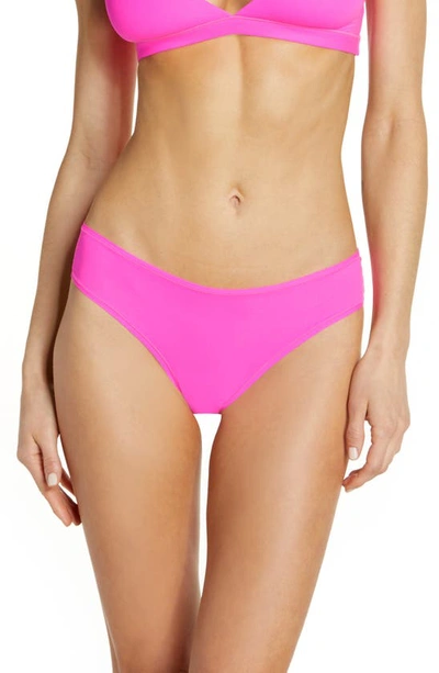 Skims Fits Everybody Thong In Neon Pink