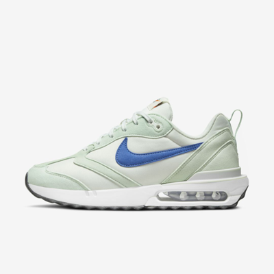 Nike Air Max Dawn Women's Shoes In Light Bone/team Royal/pistachio Frost/summit White/black/total Orange