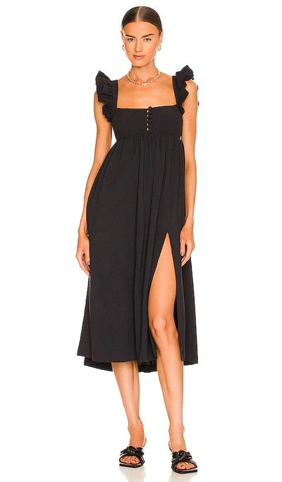 Lpa Auburn Dress In Black