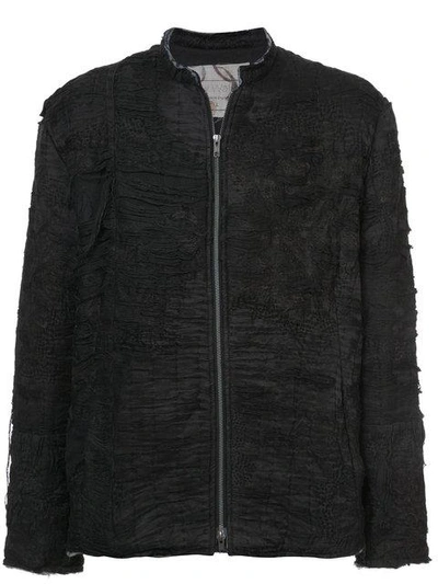 By Walid Faded Distressed Jacket - Black