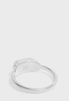 Monica Vinader Baja Deco Ring - Diamond In Metallic