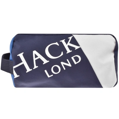 Hackett London Wash Bag Navy