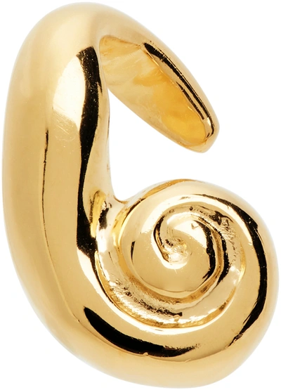 Sophie Buhai Nautilus Gold Vermeil Single Ear Cuff In 18k Gold Vermeil