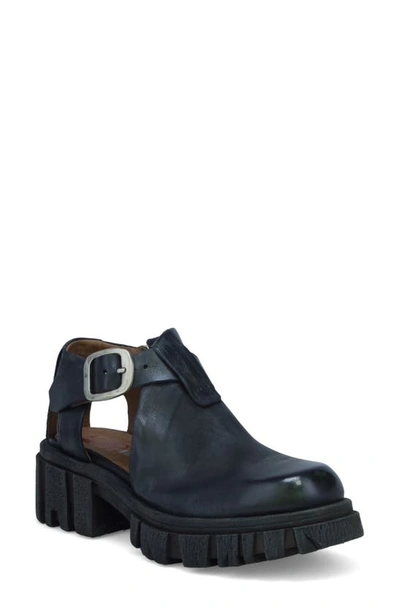 As98 Hobbs Lug Sole Bootie In Black