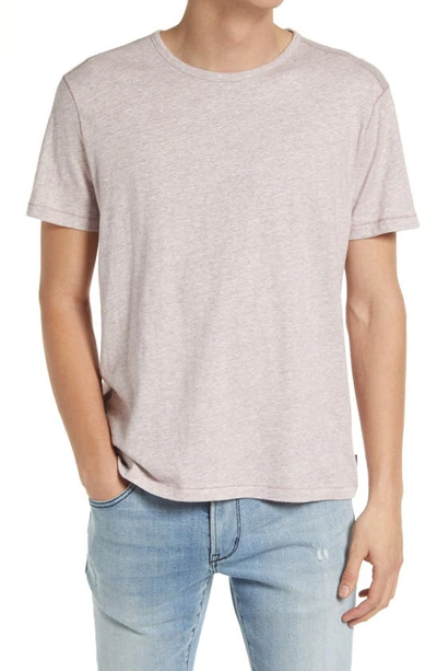 John Varvatos Men's Clanton Linen-cotton T-shirt In Blush