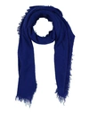 Zanone Scarves In Bright Blue