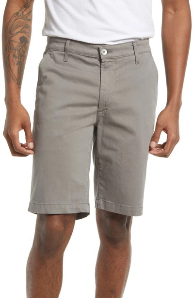 Ag Griffin Stretch Relaxed-fit Shorts In Light Sterling