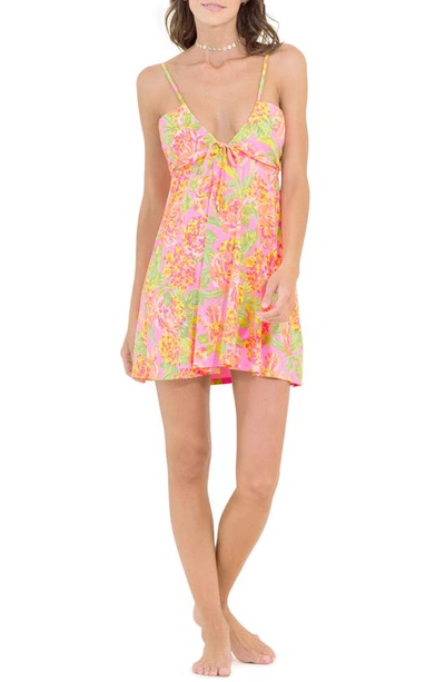 Maaji Gabrielle Rose Cotton Cover-up Dress In Pink