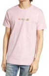 Icecream Hodgepodge Logo Cotton Graphic Tee In Pink Nectar