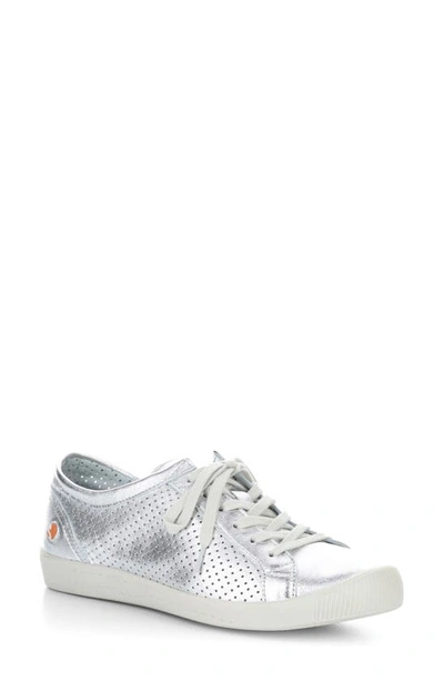 Softinos By Fly London Ica Sneaker In 043 Silver