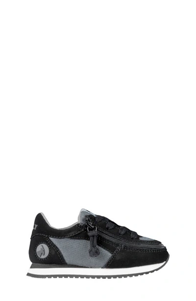 Billy Footwear Kids' Jogger Sneaker In Black/ Charcoal