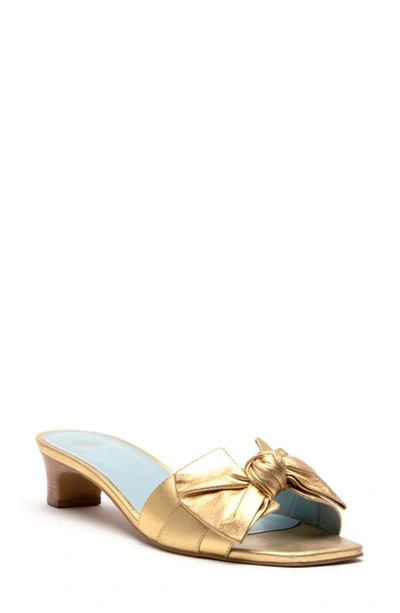 Frances Valentine Sandy Sandal In Platino